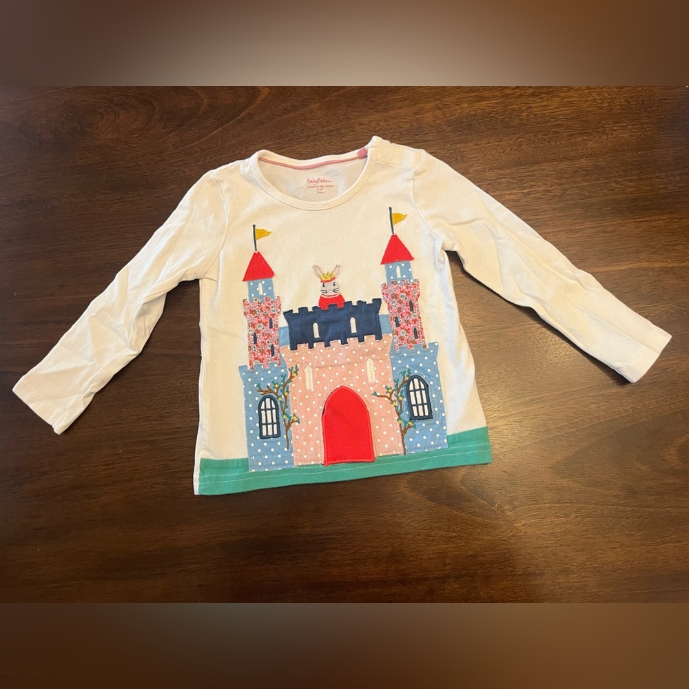 Baby Boden Lift the Flap Castle Shirt